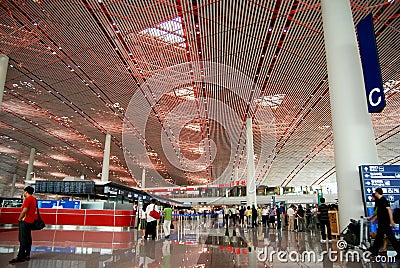 Terminal 3 of Beijing Capital airport