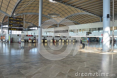 Terminal Building Alicante Airport