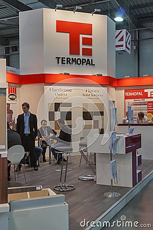 Termopal furniture components company booth