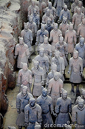 Terracotta Warriors and horses