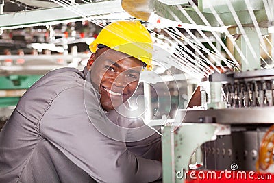 Textile factory worker