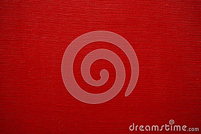 Texture of red canvas