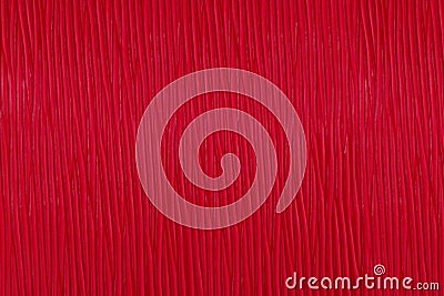 Texture of red leather