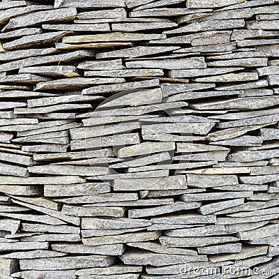 The texture of slate stone wall
