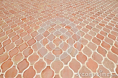 Texture of tile on the floor