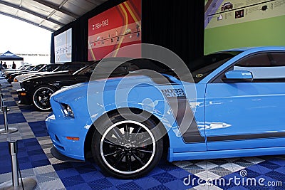 50th Anniversary Ford Mustang Display