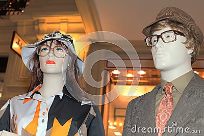 70th fashion style mannequin