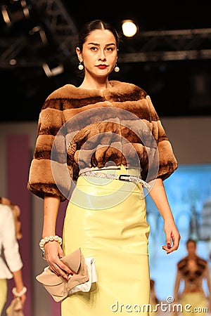 8th Istanbul Leather Fair runway