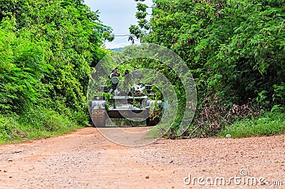 Thai army field training