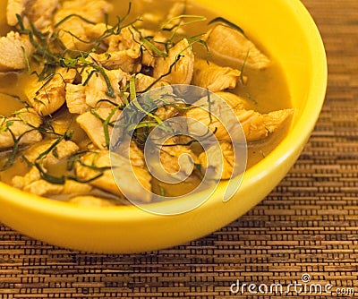 Thai chicken curry