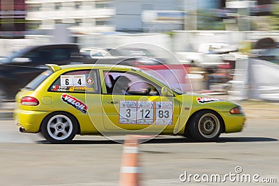 Thai driver race car