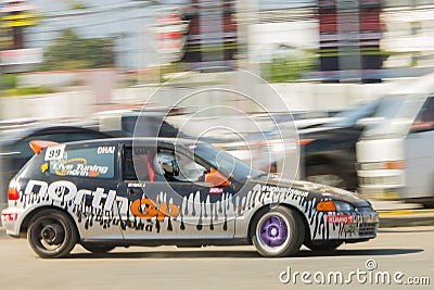 Thai driver race car