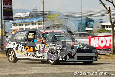 Thai driver race car