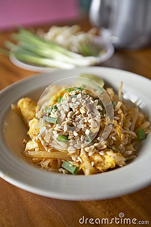Thai food from noodle