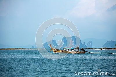 Thai motor boat