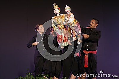 Thai puppet theater