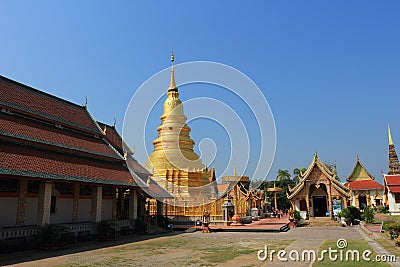 Thai temple of buddhism