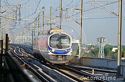 Thailand airport link electric train