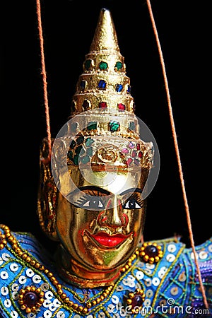 Thailand puppet face