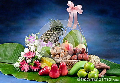 Thailand tropical fruits