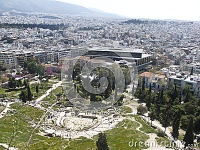 Theatre of Dionysus and Acropolis Museum