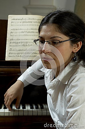 Thoughtful Piano Teacher