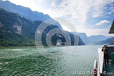 The Three Gorges of the Yangtze River