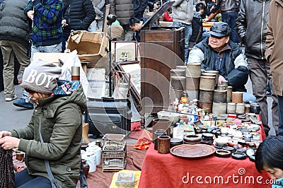 Tianjin antique market