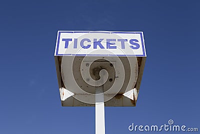 Ticket sign