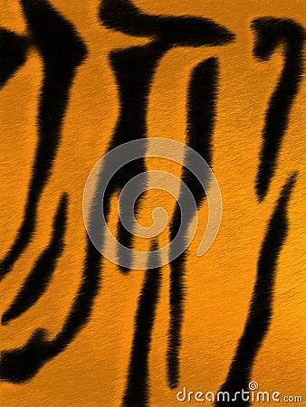 Tiger skin