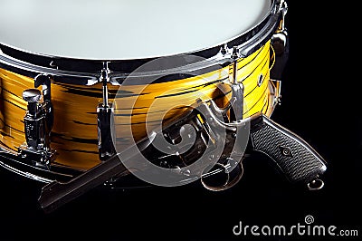 Tiger Snare Drum Revolver Gun