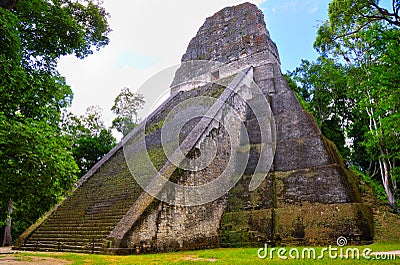 Tikal Ancient Maya Temple, Guatemala