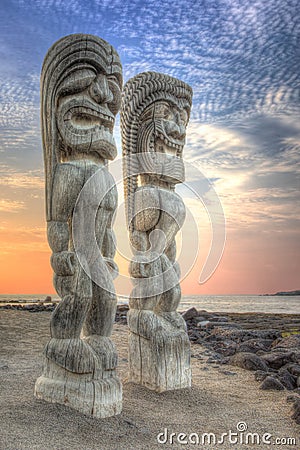 Tiki Statues Big Island Hawaii Tiki Statues Big Island Hawaii