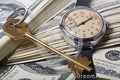 Time And Money - Business Success Concepts