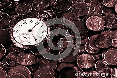 Time And Money Concept