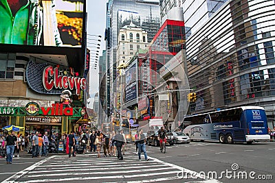 Times square daytime