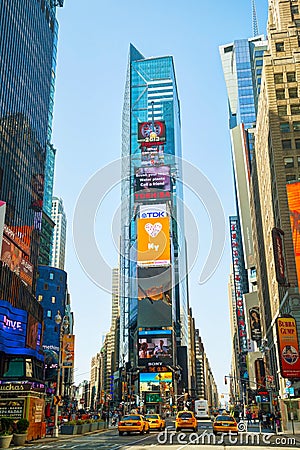 Times square in New York City