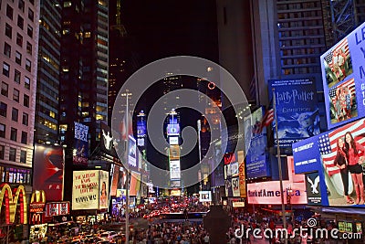 Times Square New York City Night