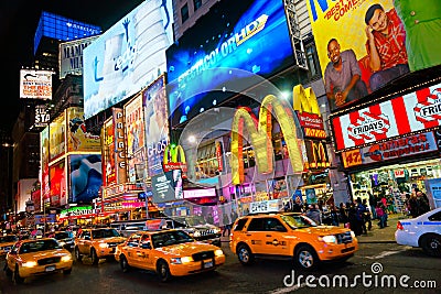 Times Square, New York City, USA.