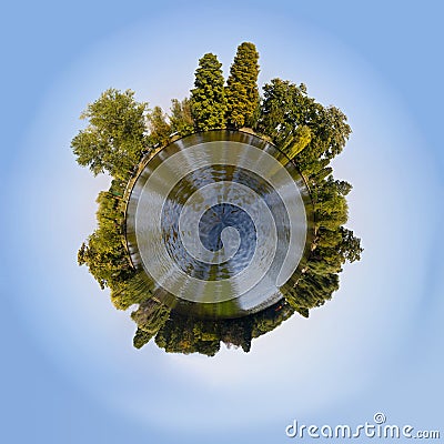 Tiny planet