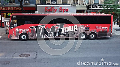 TMZ Tour Bus