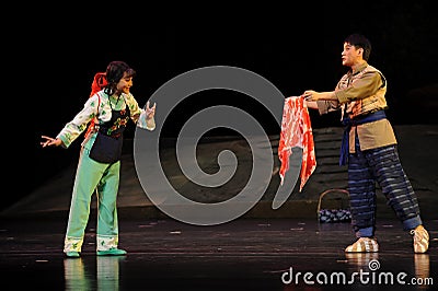 A token of love- Jiangxi opera a steelyard