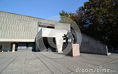 TOKYO, JAPAN - NOVEMBER 22: The National Museum of Western Art i