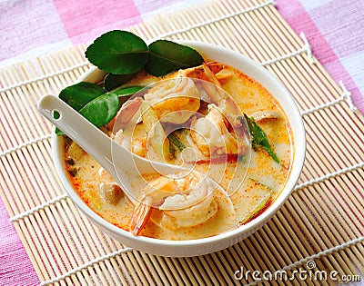 Tom Yam Kung soup