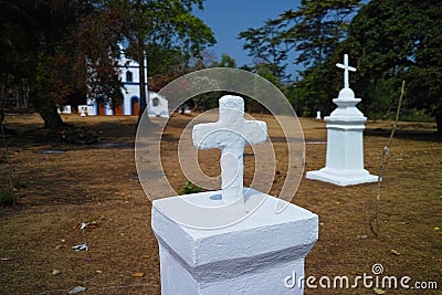 Tombstones, Cabo De Rama Fort