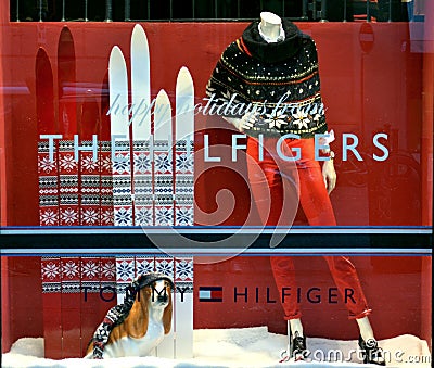 Tommy Hilfiger winter luxury fashion shop