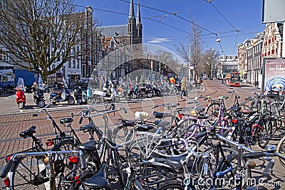 Too many bikes in Amsterdam