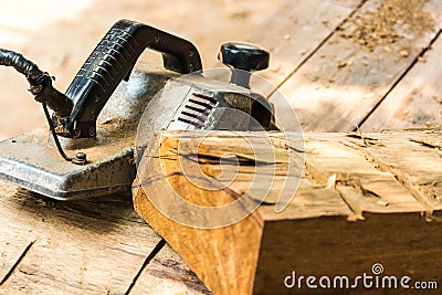 Tool of carpenter for plane wood