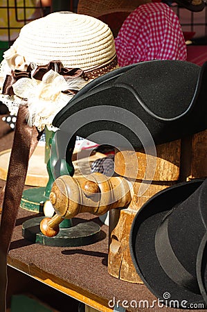 Top hat,bowler and historical hat 2