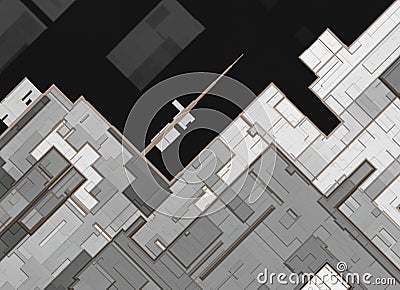 Top view city plan. abstract backgrounds